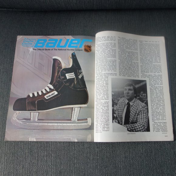 Vintage GOAL The National Hockey League Magazine Volume IV - Issue 12 - Picture 13 of 15